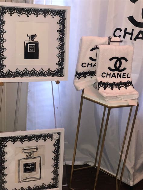 replica chanel bathroom set|Chanel dupe leather.